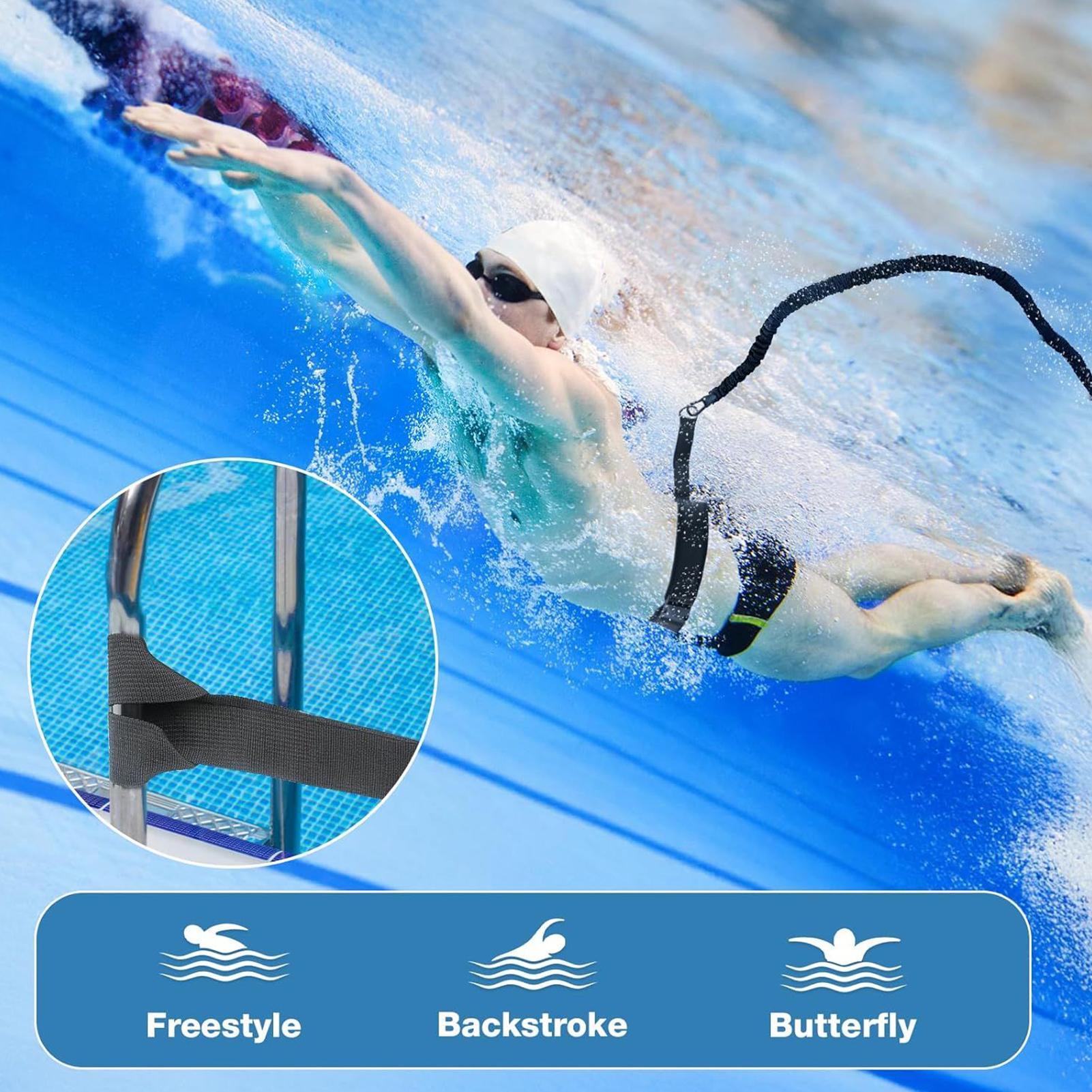 Aquatic Sports Swimming - Resistance Belt For Swimming Aquatic Exercise