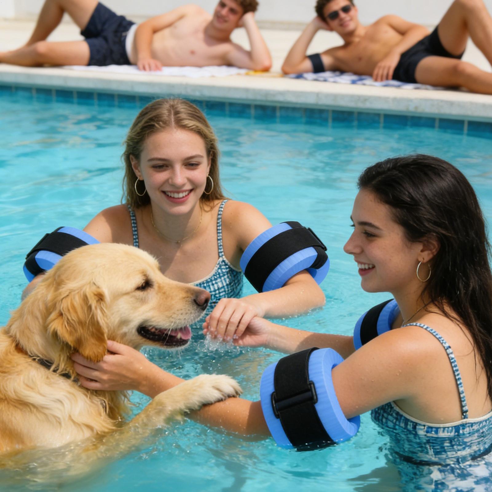 2pcs Foam Swimming Float Ring  - đánh giá và giá Aquatic Sports Swimming