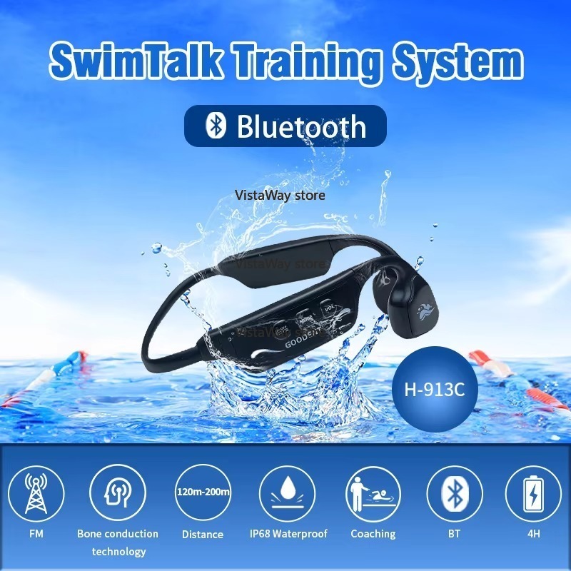 SwimTalk Waterproof Headphones - đánh giá và giá Aquatic Sports Swimming